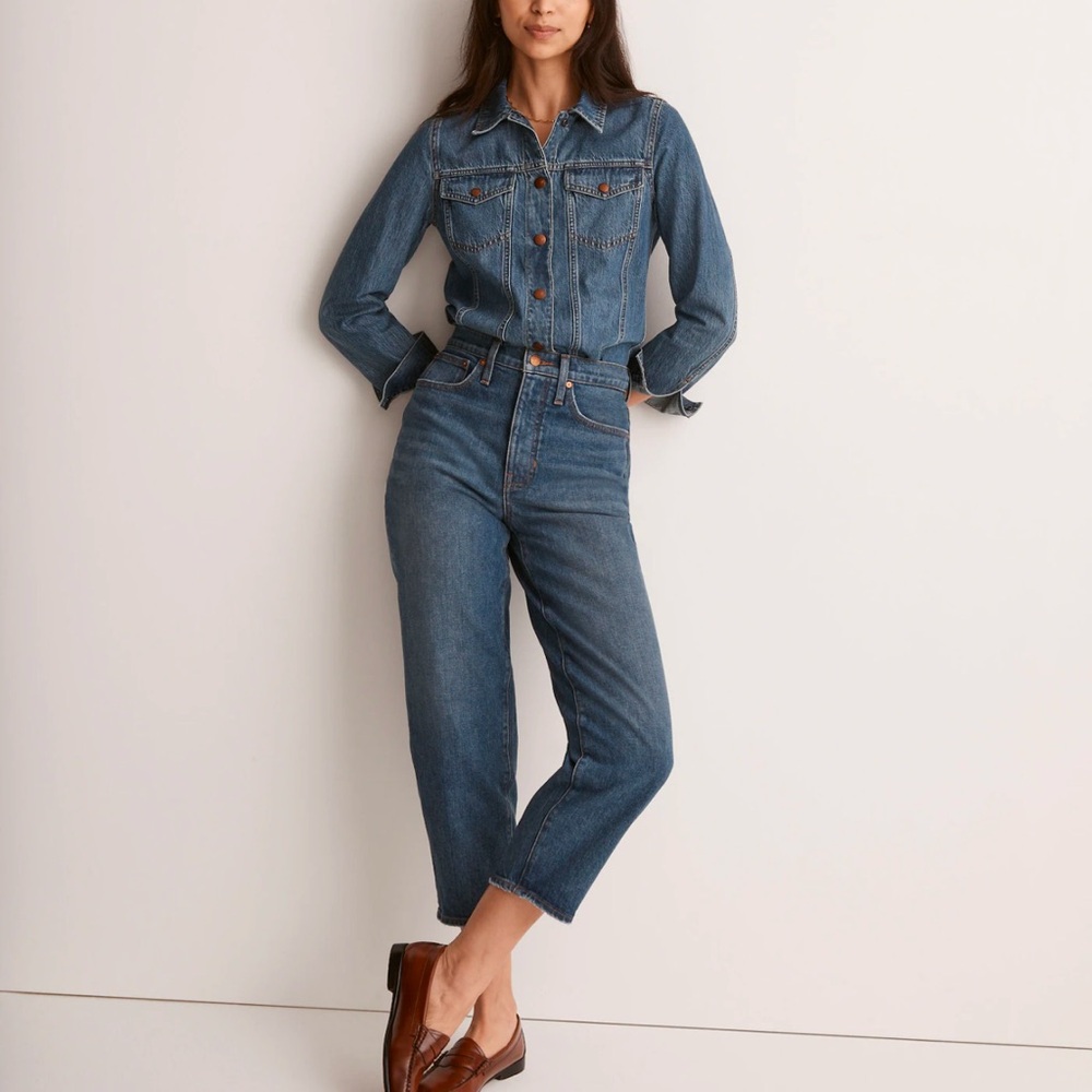 Madewell Balloon Jeans in Ellisboro wash